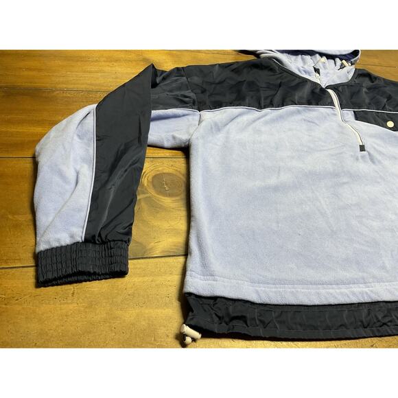 Athleta Zion Micro Fleece 1/2 Zip Victorian Periwinkle Size Women's Large - Picture 4 of 13